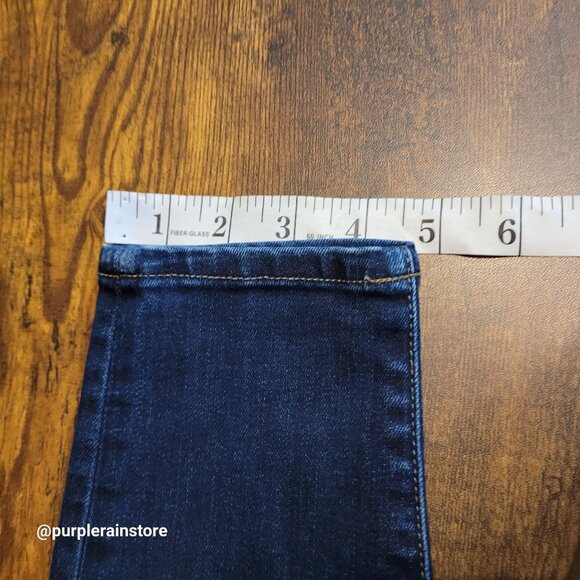 Madewell Jeans Size 28 Skinny 9" High Rise Tummy Control Larkspur Wash F8990 - Picture 12 of 13